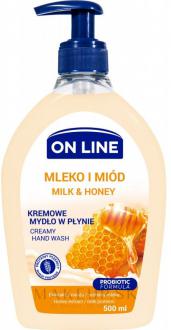 On Line tekuté mydlo 500ml Milk & Honey